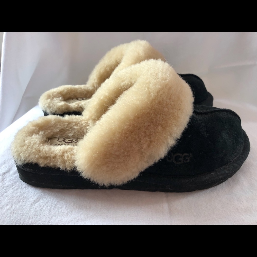 UGG Black Slippers
